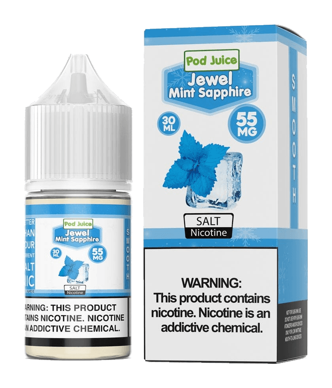 Pod Juice Jewel Mint Sapphire TF 30ml Nic