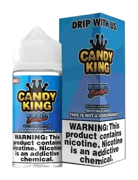 Candy King Blue Razz Bubblegum Candy King