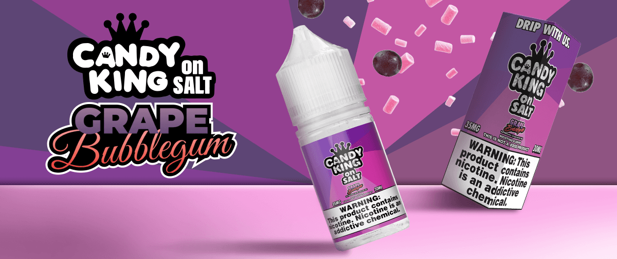 Candy King Grape Bubblegum Salt