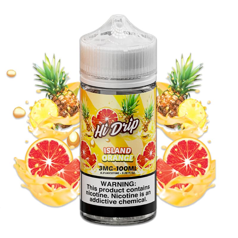 Hi Drip Island Orange E-juice 100mL