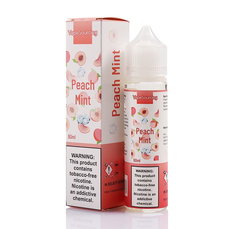 Peach Mint E-juice 60ml