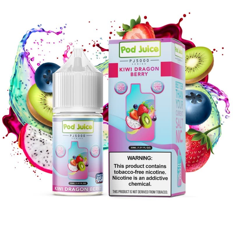 Pod Juice PJ5000 Series Kiwi Dragon Berry E-juice 30ml