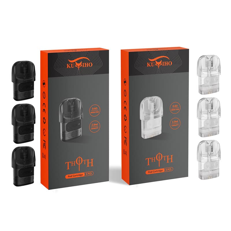 Kumiho THOTH Sereis Replacement Pod Cartridge 2ml/3ml (3pcs/pack)