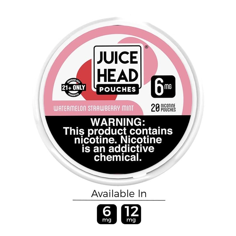 Watermelon Strawberry Mint Juice Head Nicotine Pouches (20 pouches/box)