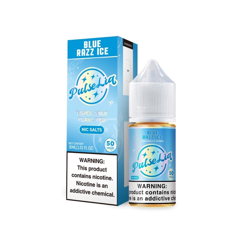 Pulse Liq Salt Blue Razz Ice E-juice 30ml