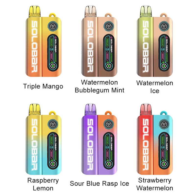 Solobar Mate 35K Disposable Vape 24ml 5% (35000 Puffs)