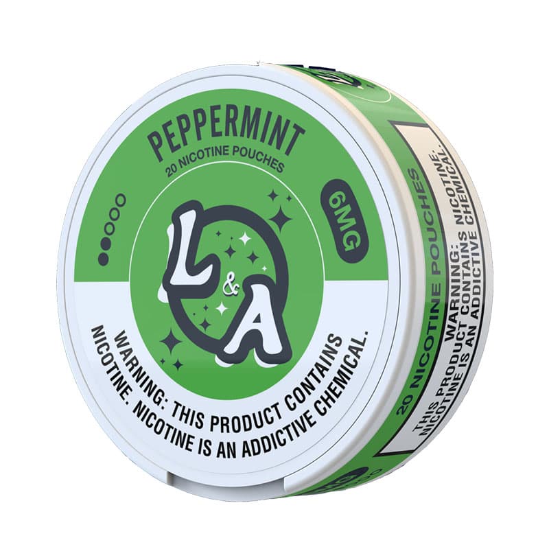 L&A Peppermint Nicotine Pouches