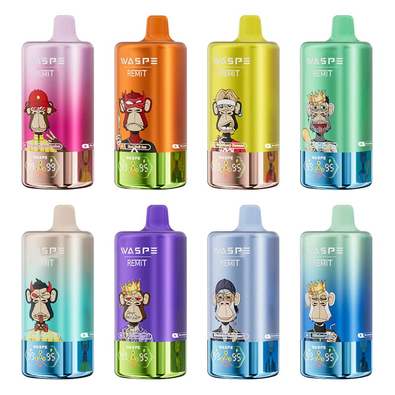 WASPE & Remit 4-in-1 100K Disposable Vape 56ml 5% (100000 Puffs)