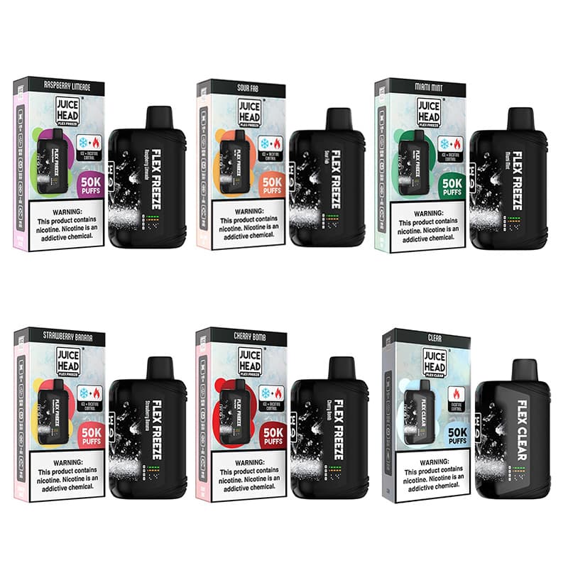 Juice Head Flex Freeze 50K Disposable Vape 18ml 5% (50000 Puffs)