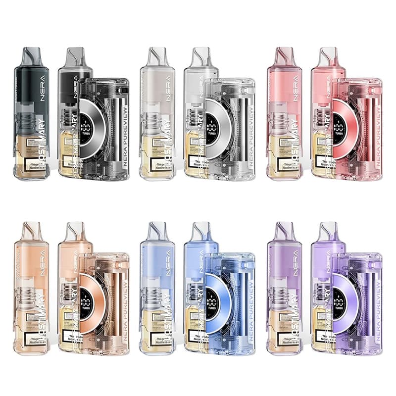 Lost Mary Nera Pureview 40K Disposable Vape Kit 24ml 5% (40000 Puffs)