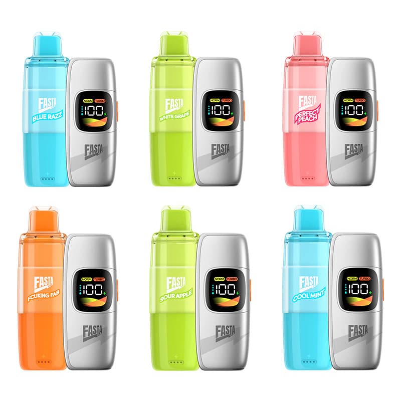 Fasta 40K Disposable Vape Kit 20ml 5% (40000 Puffs)