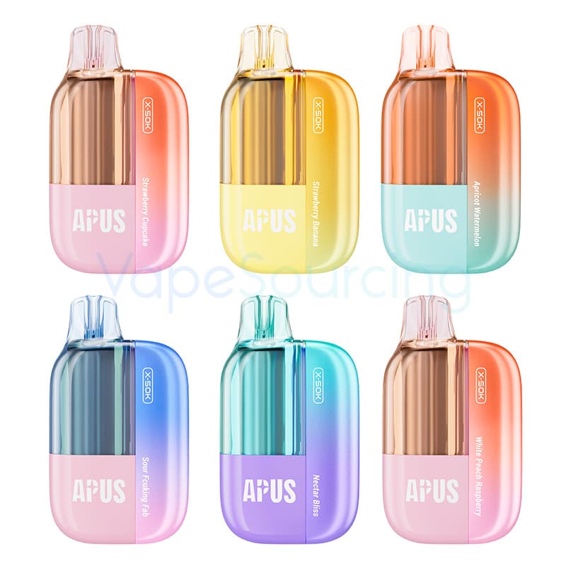 APUS-X 50K Disposable Vape 20ml 5% (50000 Puffs)