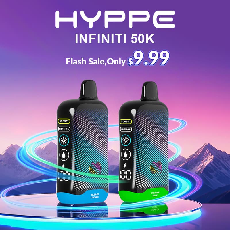 Hyppe Infiniti 50K Puffs Disposable Vape (50000 Puffs)