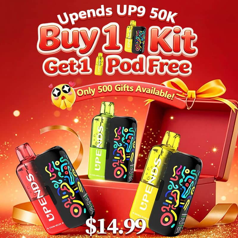 Upends UP9 50K Disposable Vape 20ml 5% (50000 Puffs)