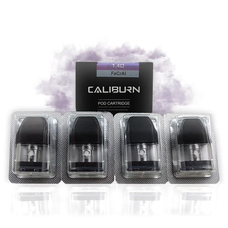 Uwell Caliburn Replacement Pod Cartridge 2ml 1.4ohm (4pcs/pack)