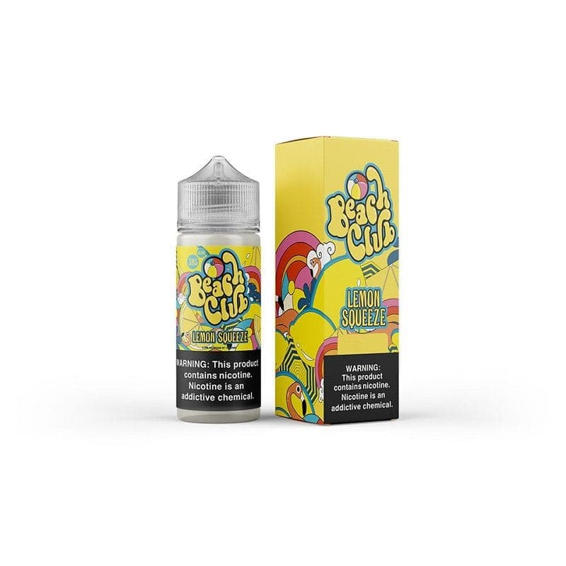 Beach Club Lemon Squeeze Vape Juice 100ml - 3MG