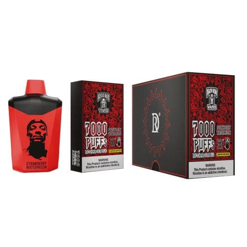 Death Row Vapes 7000 Disposable Vape (5%, 7000 Puff) - Strawberry Watermelon