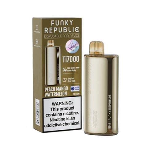 Funky Republic Ti7000 Disposable Vape (5%, 7000 Puffs) - Tropical Rainbow Blast (4%)