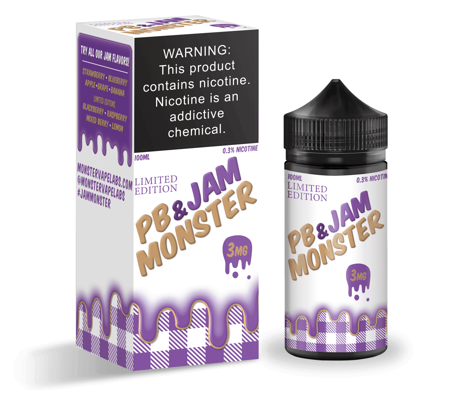 Jam Monster PB&J 100ml Vape Juice
