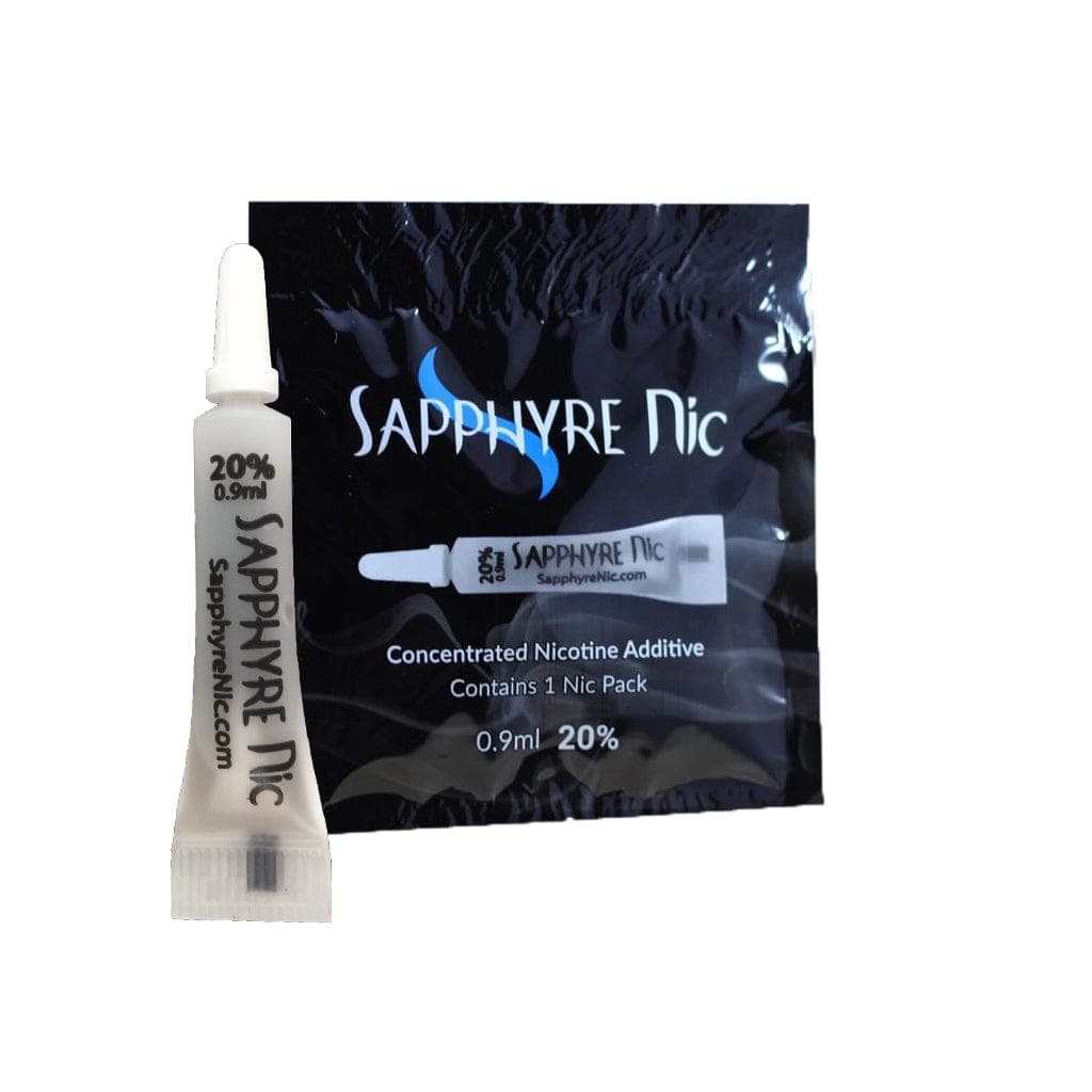 Liquid Nicotine Additive (1mL) - Sapphyre Nic - 1.8mL 20% Nic Pack