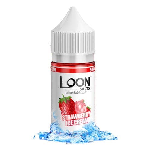 Loon Salts Strawberry Ice Cream 30ml TF Nic Salt Vape Juice - 60mg