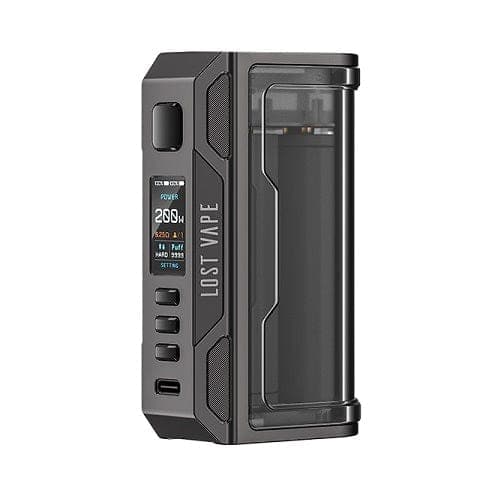 Lost Vape Thelema Quest 200W Mod - Gunmetal/Clear