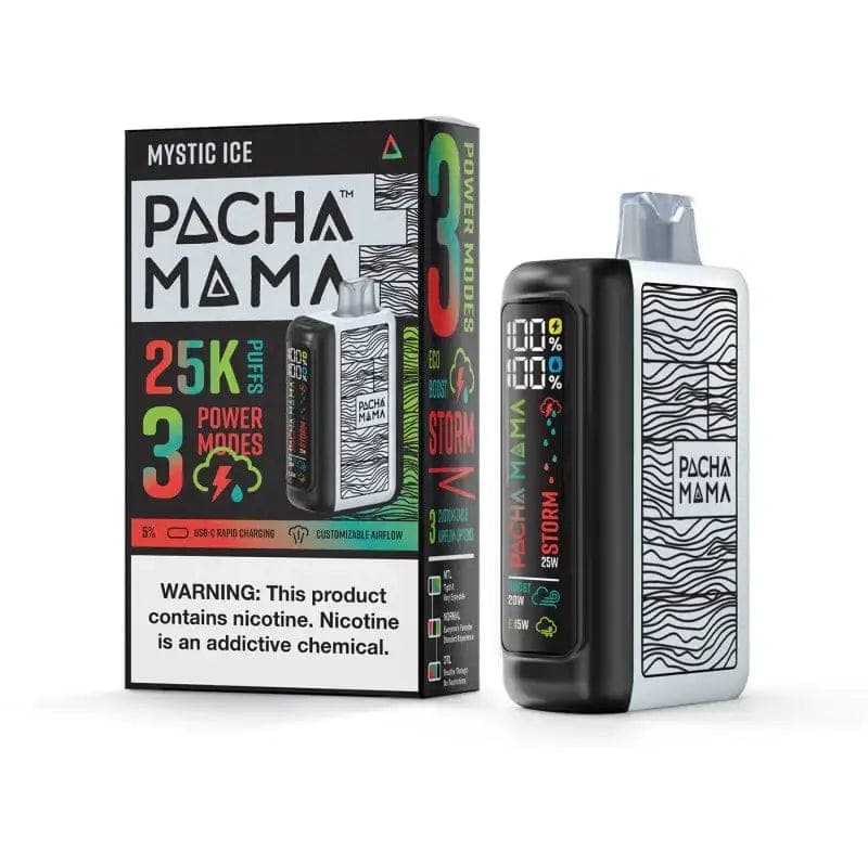 Pachamama 25K Disposable Vape (5%, 25000 Puffs) - Mystic Ice