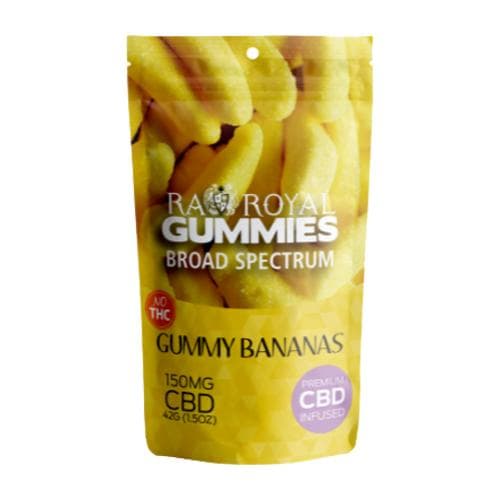 R.A. Royal CBD Gummy Bananas - 300mg