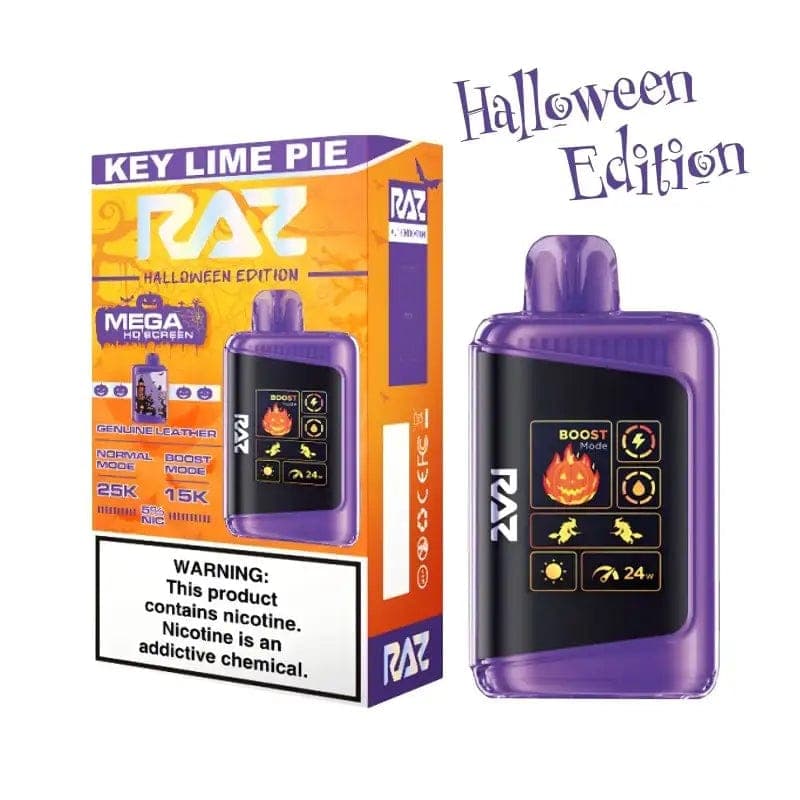RAZ LTX 25K Disposable Vape (5%, 25000 Puffs) - Halloween Edition Key Lime Pie
