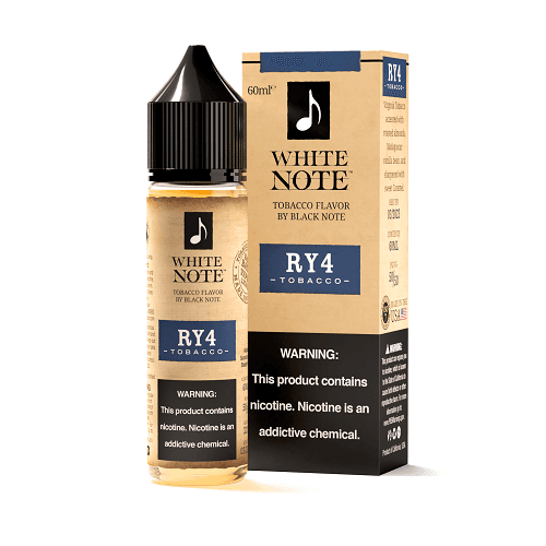 RY4 Tobacco 60ml Vape Juice - White Note - 12MG