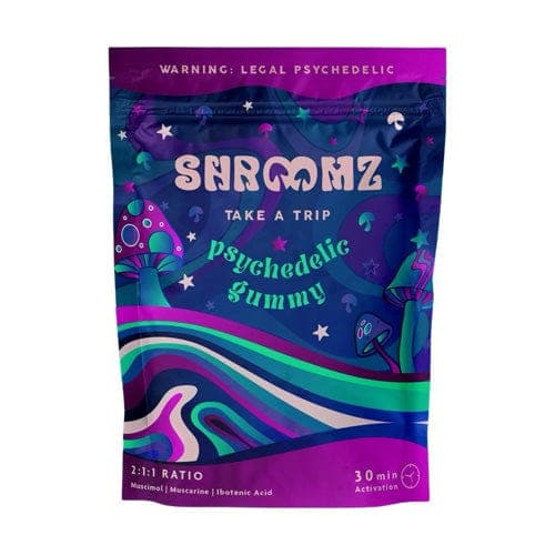 Shroomz Amanita Muscaria 1200mg Mushroom Gummies (4x Pack) - Island Assortment