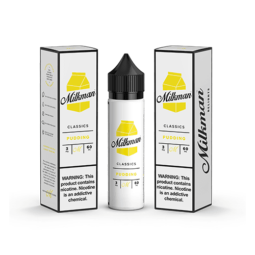 The Milkman Pudding 60ml Vape Juice - 3MG