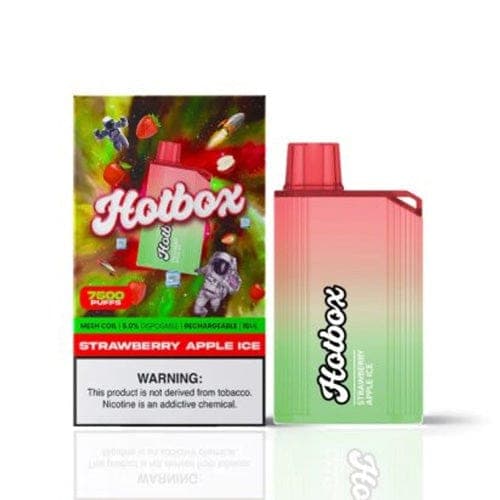The Puff Brands Hotbox Disposable Vape (5%, 7500 Puffs) - Clear