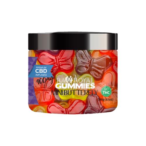 R.A. Royal CBD Gummy Butterflies - 1200mg - Element Vape